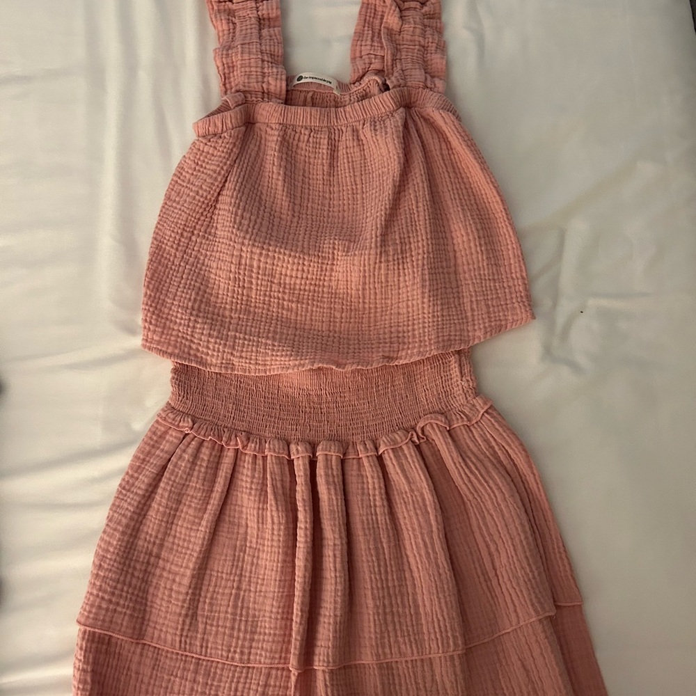 The Impeccable Pig Textured Pink Ensemble